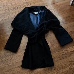 Tahari Wool Cape Coat